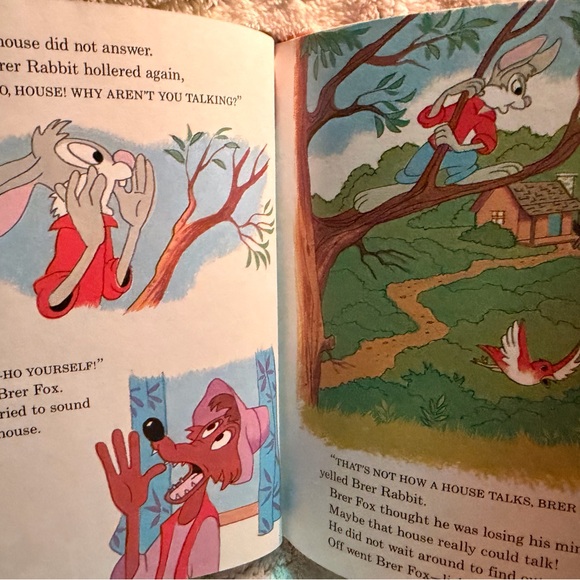 Disney's Brer Rabbit Adventure Book - VINTAGE 1982 - Picture 4 of 5